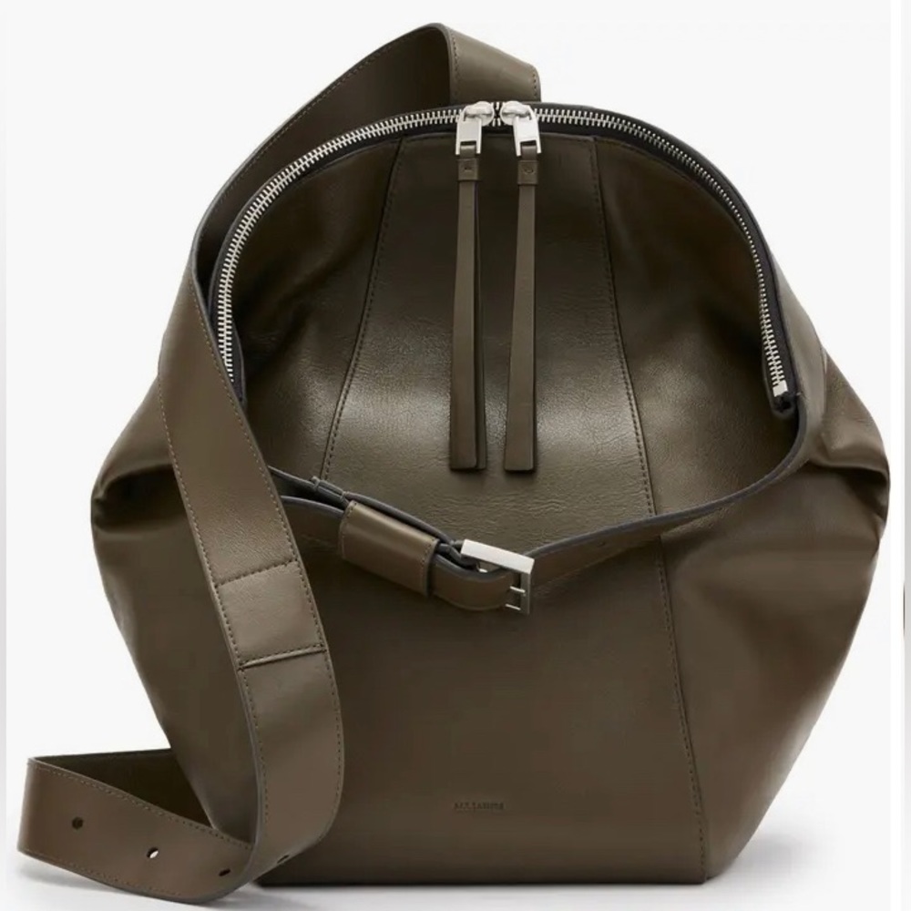 NWT All Saints Leather Sling Bag